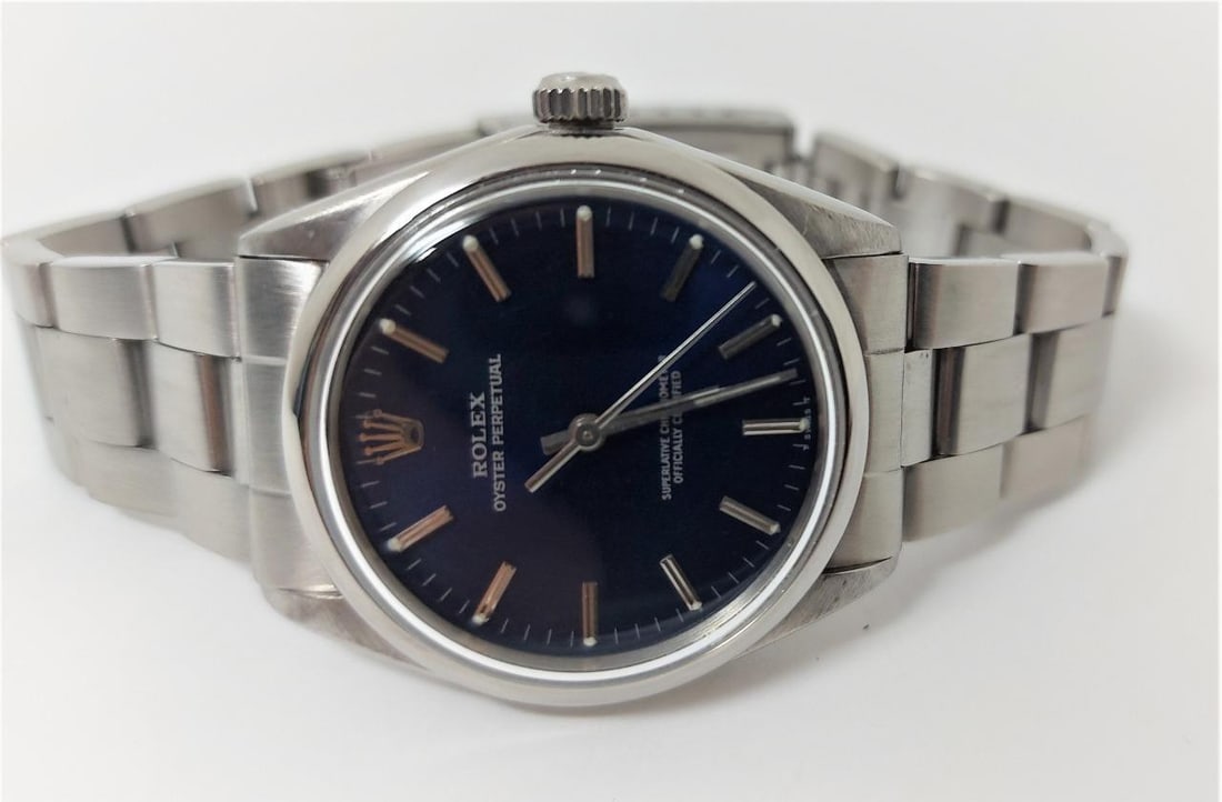 Mens S/Steel ROLEX OYSTER PERPETUAL Automatic Watch Ref 1002* c.1967 EXLNT* RARE - 5