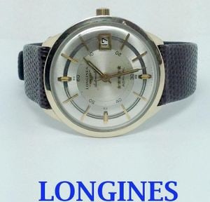 10k GF LONGINES ADMIRAL 5 STAR Automatic Watch 1960's Cal 501* EXLNT SERVICED (1 of 11)
