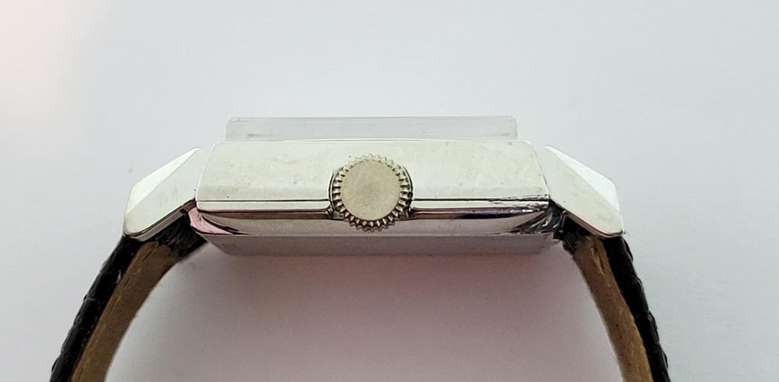 Vintage 14k LONGINES Winding Watch 1950s Cal. 9L Diamond Markers SERVICED EXLNT - 3