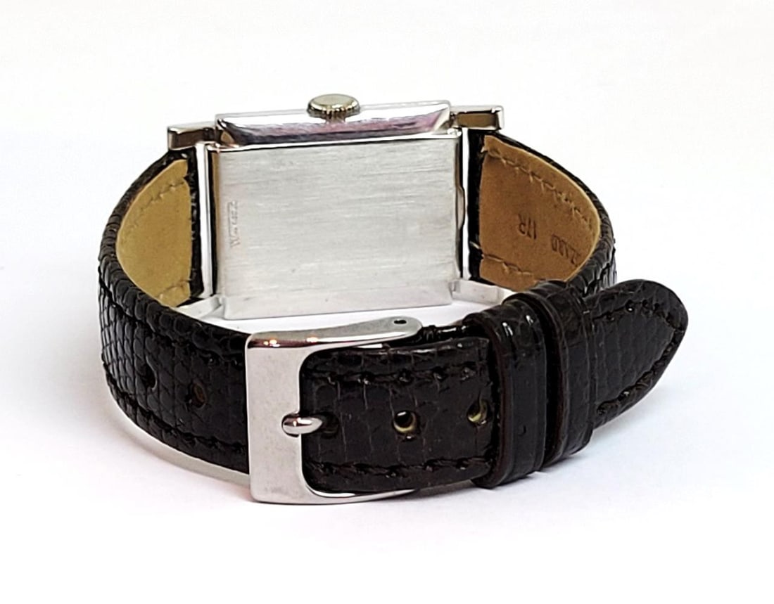 Vintage 14k LONGINES Winding Watch 1950s Cal. 9L Diamond Markers SERVICED EXLNT - 6