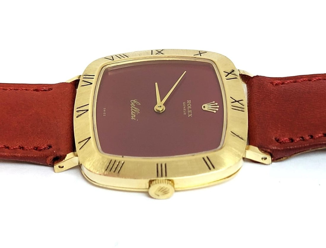 Vintage Ladies 18k ROLEX CELLINI Winding Watch c.1980s Ref. 3830J EXLNT SERVICED - 10
