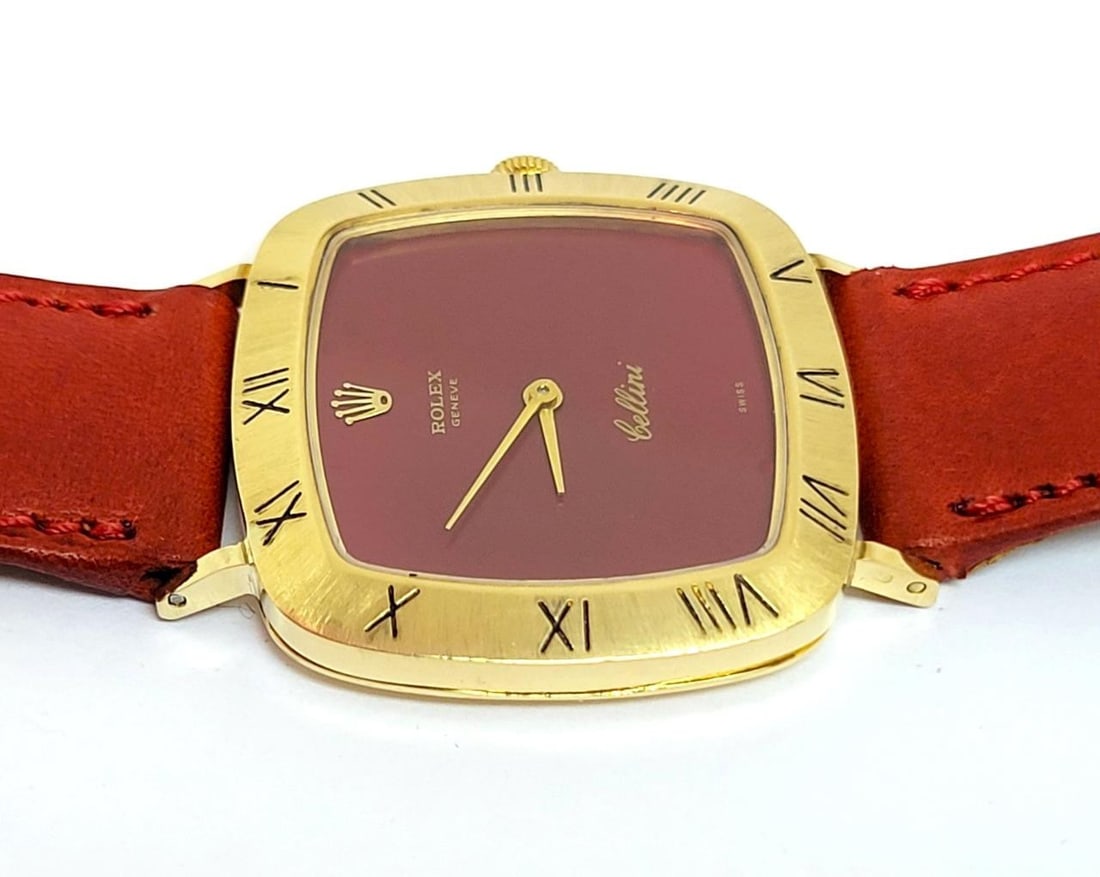 Vintage Ladies 18k ROLEX CELLINI Winding Watch c.1980s Ref. 3830J EXLNT SERVICED - 11