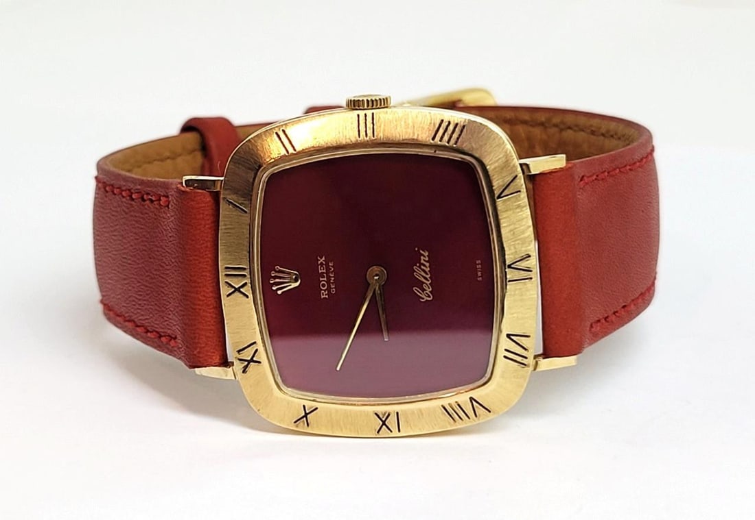 Vintage Ladies 18k ROLEX CELLINI Winding Watch c.1980s Ref. 3830J EXLNT SERVICED - 4