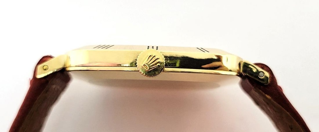 Vintage Ladies 18k ROLEX CELLINI Winding Watch c.1980s Ref. 3830J EXLNT SERVICED - 6