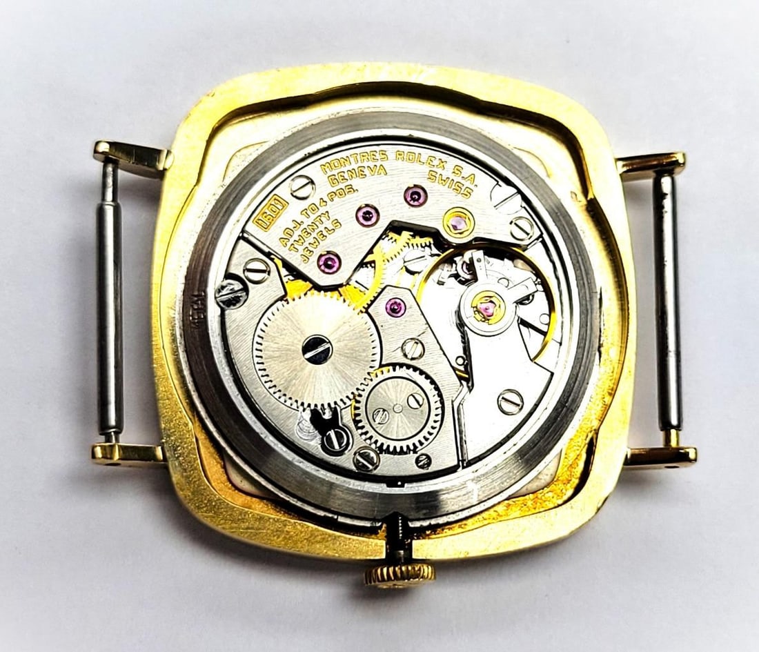 Vintage Ladies 18k ROLEX CELLINI Winding Watch c.1980s Ref. 3830J EXLNT SERVICED - 9