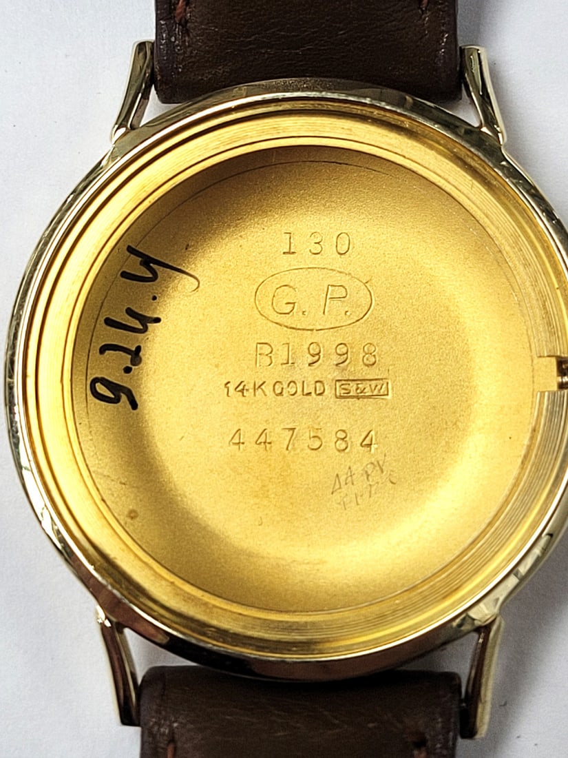 Vintage 14k GIRARD PERREGAUX Mens Automatic Watch 1960s* B1998* EXLNT - 11