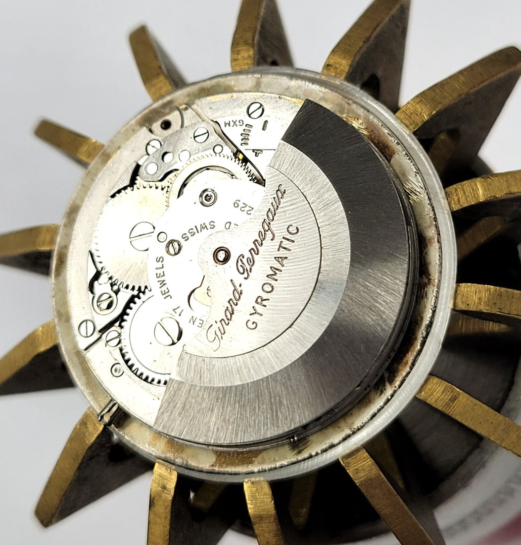 Vintage 14k GIRARD PERREGAUX Mens Automatic Watch 1960s* B1998* EXLNT - 12