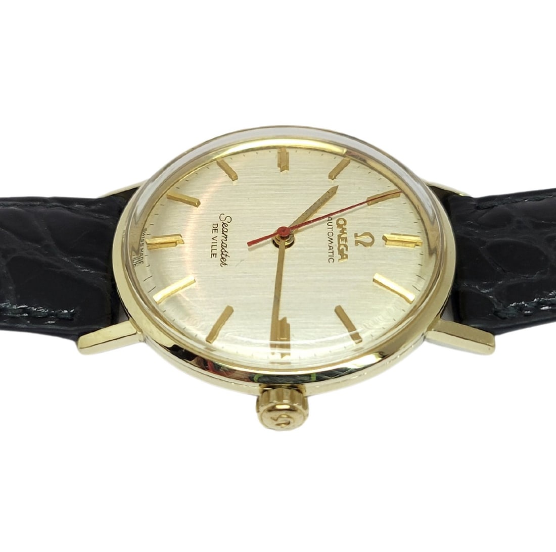 Vintage Men's 14k OMEGA SEAMASTER Automatic Watch Cal.550 LL6590-1 EXLNT SERVICED - 6