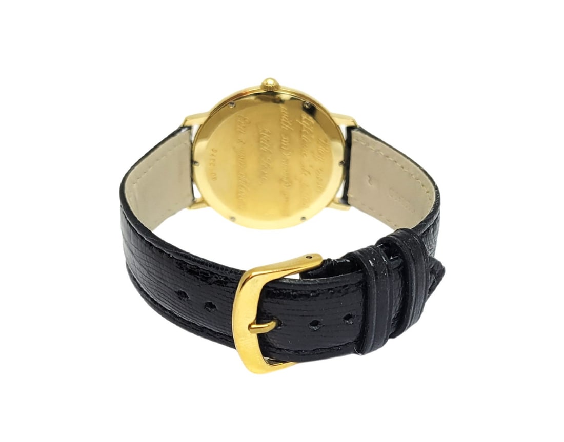 Mens 18k Gold IWC SHAFFHAUSEN PORTOFINO Winding Watch Ref 2009 Cal 1852 EXLNT - 4