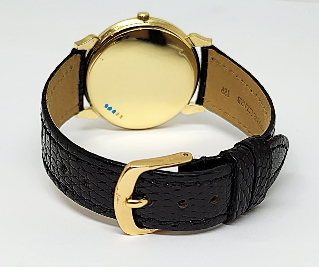 Vintage 18k Gold AUDEMARS PIGUET Men's Automatic Watch Cal K2120 RARE* EXLNT - 4