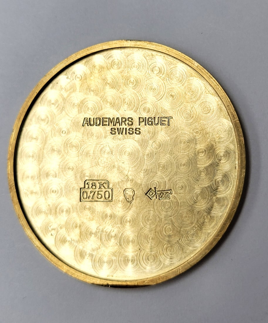 Vintage 18k Gold AUDEMARS PIGUET Men's Automatic Watch Cal K2120 RARE* EXLNT - 9