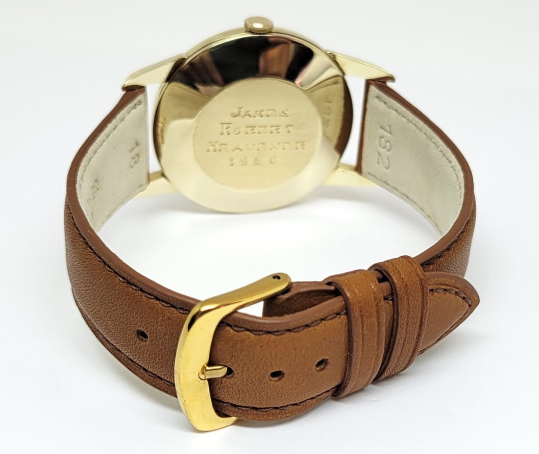 Solid Mens 14k ETERNA-MATIC Watch c.1960s Cal.1247UC* Ref 1416 EXLNT SERVICED - 4