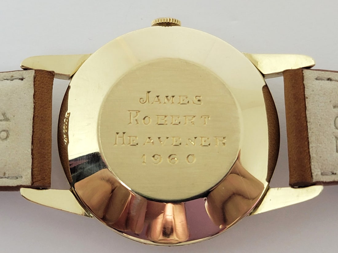 Solid Mens 14k ETERNA-MATIC Watch c.1960s Cal.1247UC* Ref 1416 EXLNT SERVICED - 8