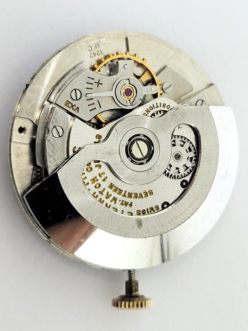 Solid Mens 14k ETERNA-MATIC Watch c.1960s Cal.1247UC* Ref 1416 EXLNT SERVICED - 9