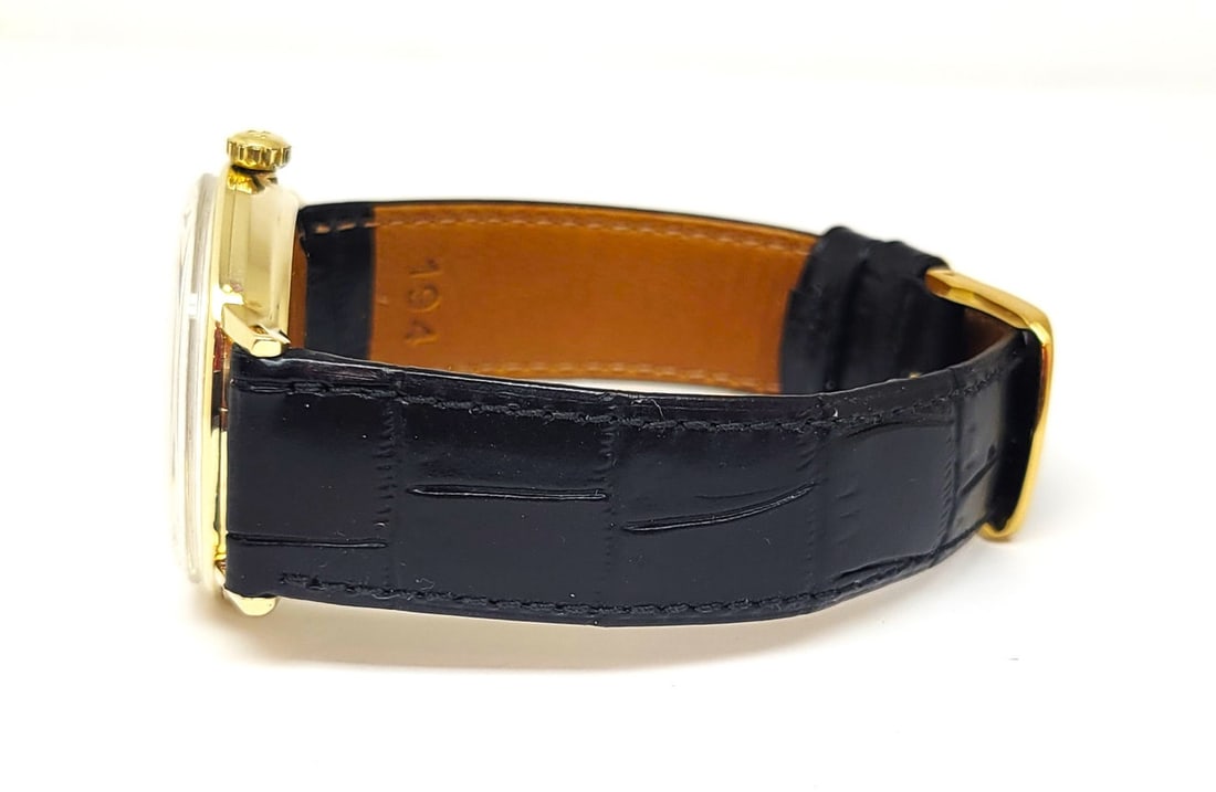 Vintage 14k OMEGA SEAMSTER DeVILLE Automatic Watch 1960s Cal 563* KM6610* EXLNT - 5