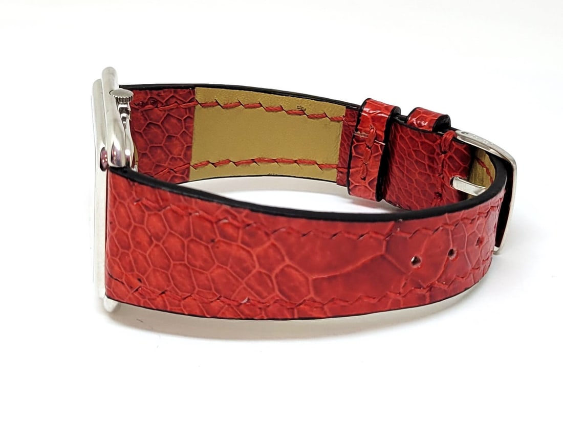 Vintage Solid 18k White Gold Unisex CORUM 27118 Winding Watch* EXLNT - 4