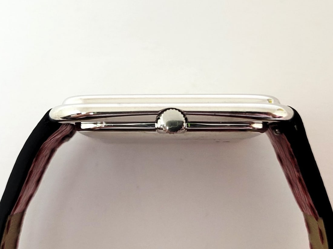 Vintage Solid 18k White Gold Unisex CORUM 27118 Winding Watch* EXLNT - 6