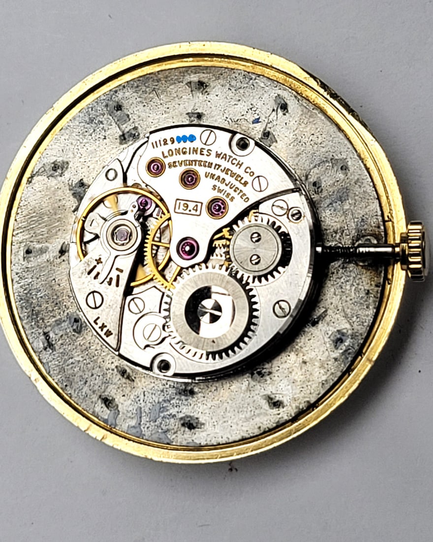 Vintage 14k Yellow LONGINES Winding Watch Ref 1017 1960s Cal 19.4 EXLNT SERVICED - 10