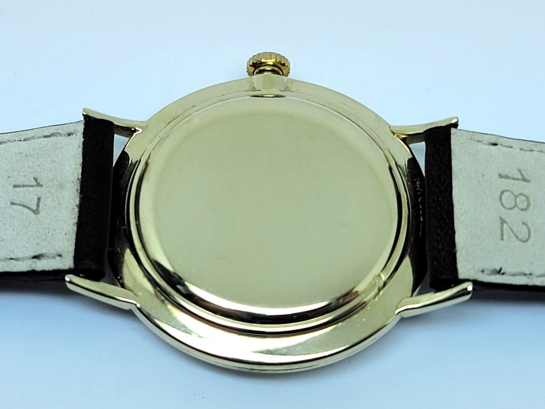 Vintage 14k Yellow LONGINES Winding Watch Ref 1017 1960s Cal 19.4 EXLNT SERVICED - 9