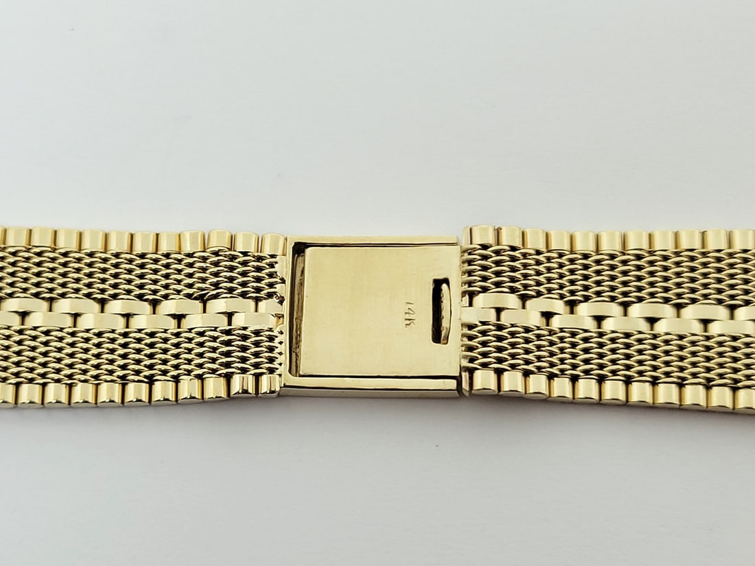 SOLID 14k Yellow GOLD Watch Bracelet to fit 17 mm Logs* EXLNT 35.1 grams - 5