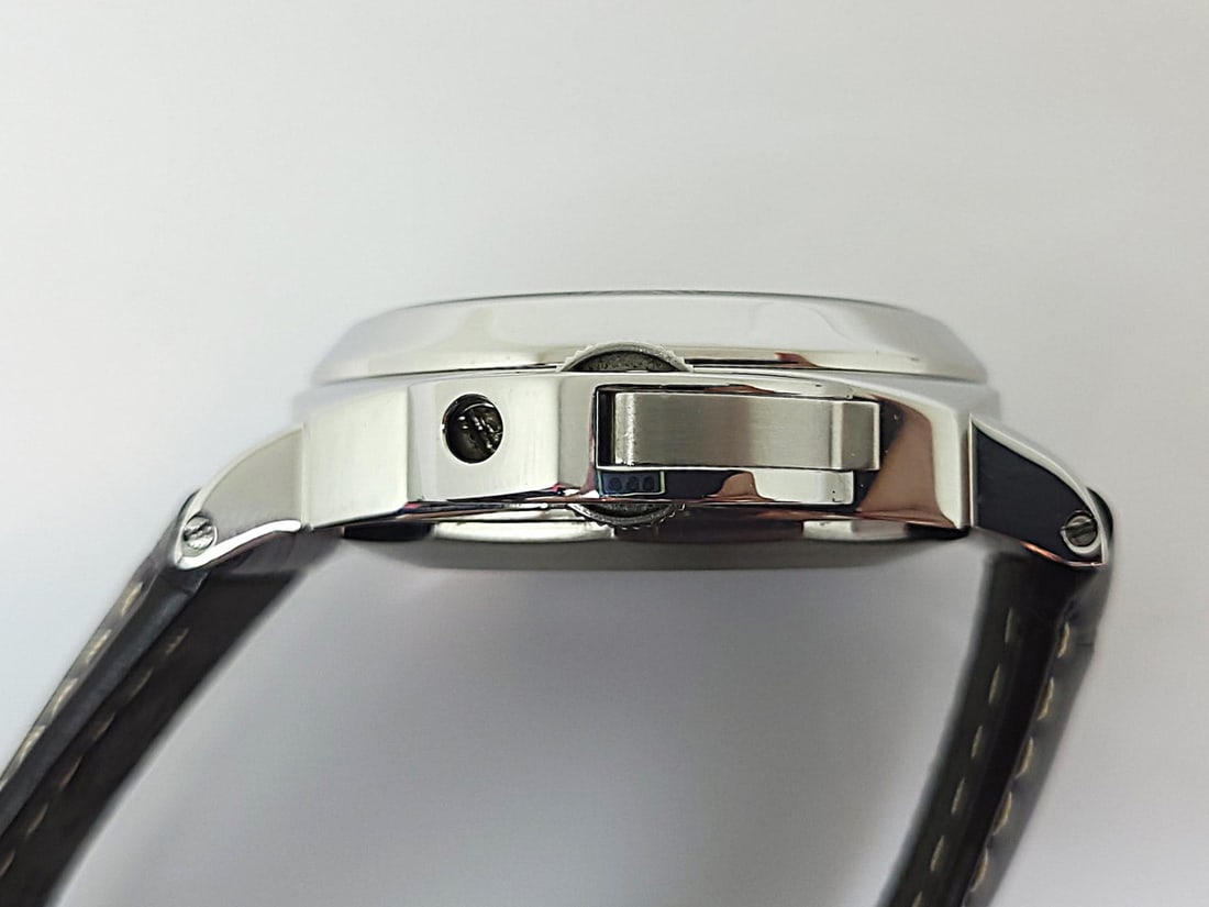 MEN'S PANERAI LUMINOR GMT AUTOMATIC WATCH OP 6554 PB504578 43 mm EXLNT - 6