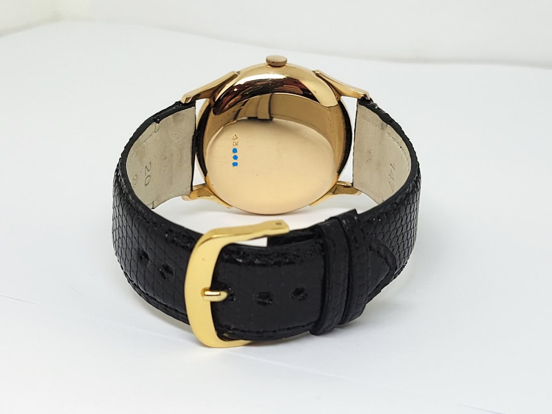 Solid 18k Rose OMEGA Men's AUTOMATIC Watch* Cal 28.10.RA.SC.PC c.1950s* EXLNT - 5