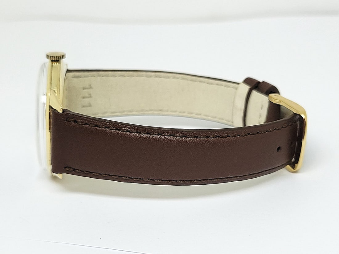 Vintage Unisex 14k Gold EBEL Winding Watch 1950s Cal 112N Ref 16002 EXLNT RARE - 3