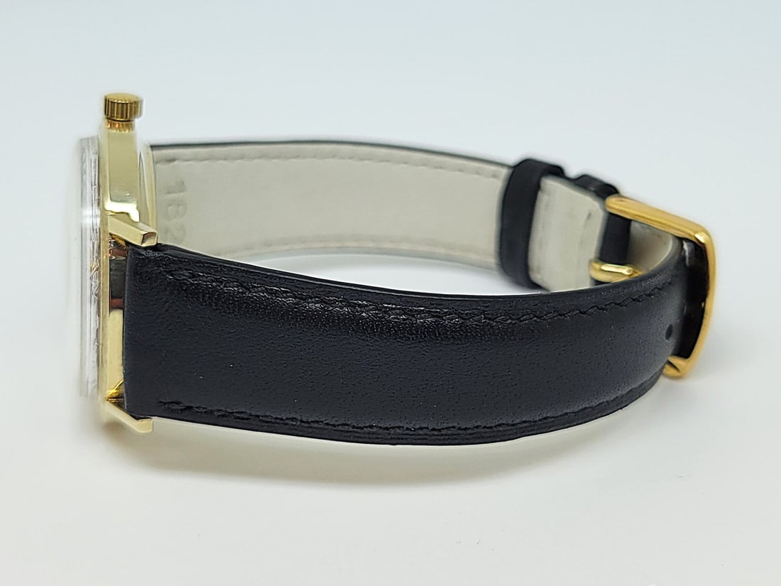 Vintage 14k JULES JURGENSEN 17J Automatic Watch 1960s Cal 1902/3 EXLNT* SERVICED - 3