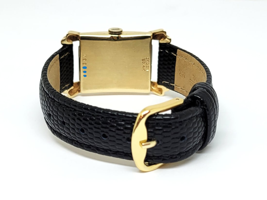 Vintage 14k Yellow GRUEN PRECISION Men's Winding Watch Cal.430 c.1940s* EXLNT - 5