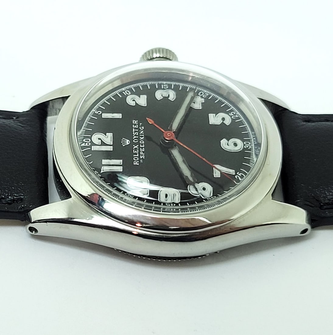 Vintage Men's ROLEX OYSTER SPEEDKING Ref 4220 Winding Watch Cal 710 c.1945 GOOD - 7