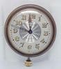 Large Swiss 6 Jewels TAVANNES Watch Co 8 Day Car or Table Clock Watch* SERVICED - 2