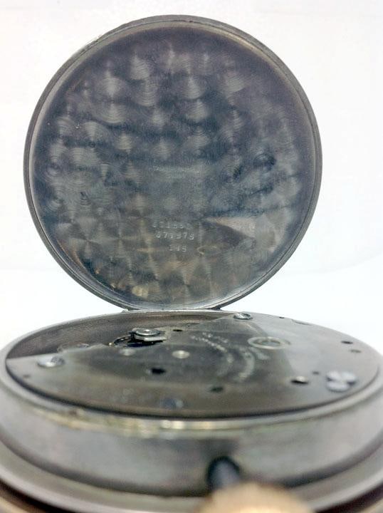 Large Swiss 6 Jewels TAVANNES Watch Co 8 Day Car or Table Clock Watch* SERVICED - 7