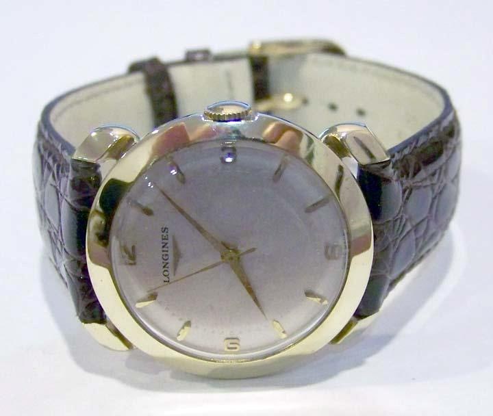 Solid 14k LONGINES Winding Watch c.1950s Cal.22LS* EXLNT* SERVICED - 4