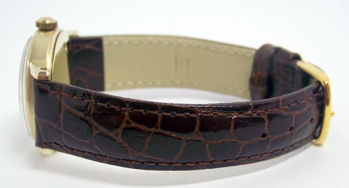 Solid 14k LONGINES Unisex Winding Watch w/Daimonds c.1950s* EXLNT* SERVICED - 4