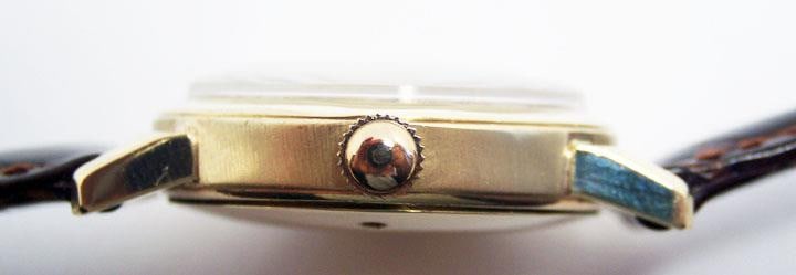 Solid 14k LONGINES Unisex Winding Watch w/Daimonds c.1950s* EXLNT* SERVICED - 9