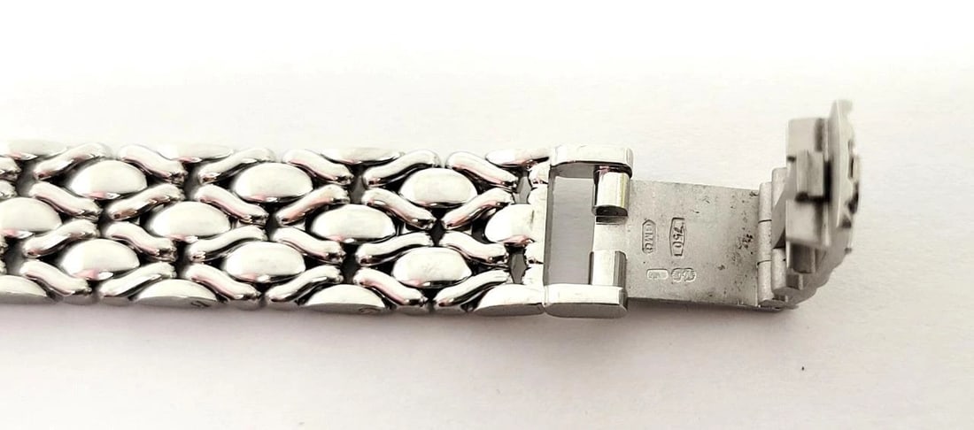 Vintage 18k White Gold BAUME & MERCIER Ladies Watch 16780 with Diamonds* EXLNT - 15