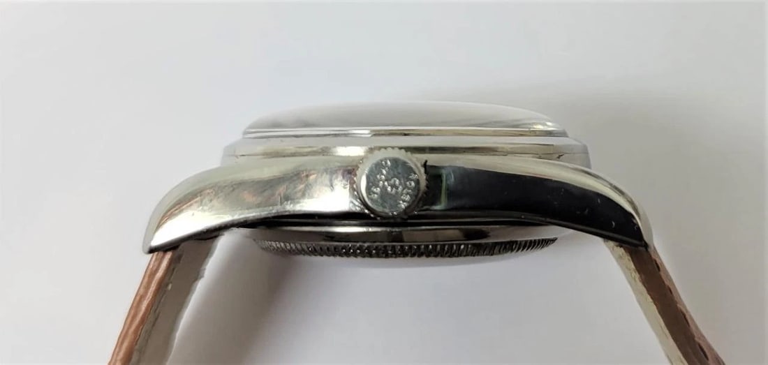 Vintage ROLEX OYSTER PERPETUAL Bubble Back Automatic Bombay Watch c1948 Ref.5018 - 6