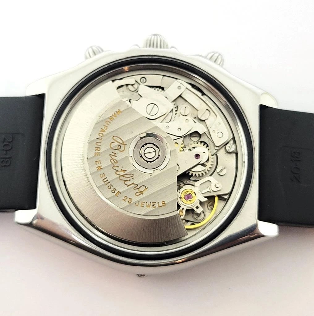 Mensl BREITLING CHRONOMAT Automatic PAN Frecce Tricolori A13050.1 Watch* EXLNT - 10