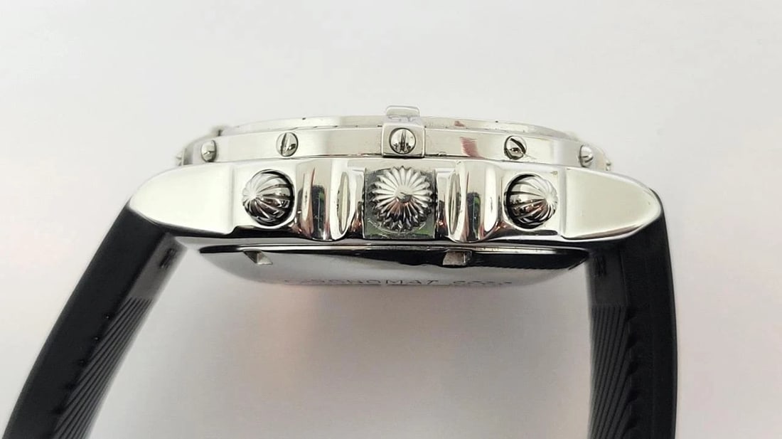 Mensl BREITLING CHRONOMAT Automatic PAN Frecce Tricolori A13050.1 Watch* EXLNT - 6