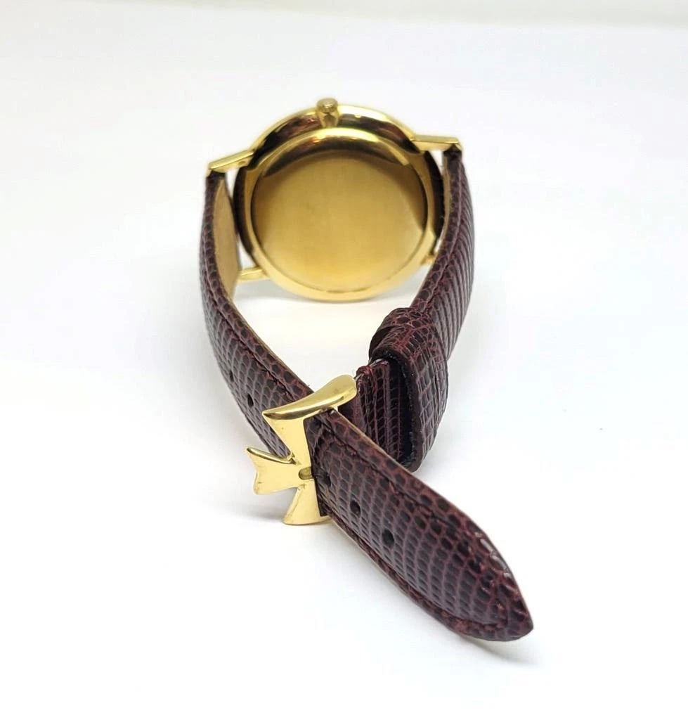 Vintage 18k VACHERON CONSTANTIN Mens Winding Watch Cal K1001 Ref 7295 RARE EXLNT - 5