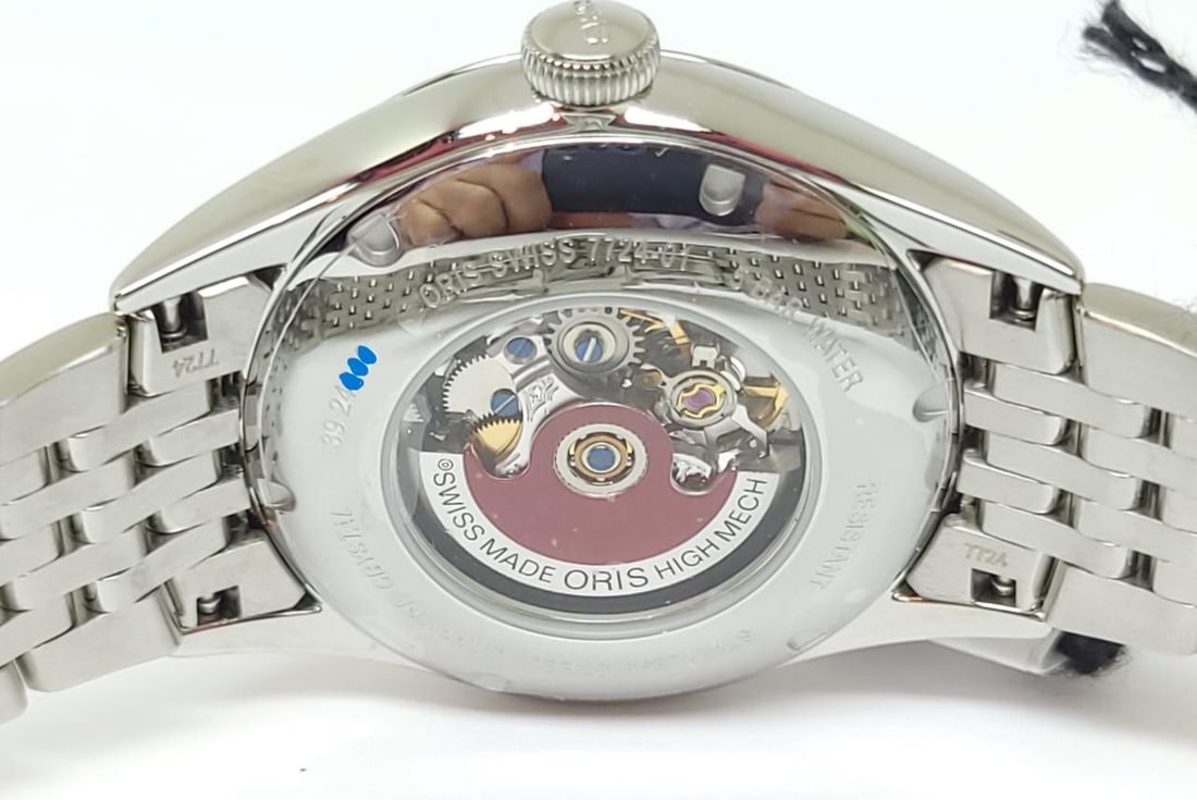 Ladies S/Steel ORIS Skeleton Automatic Watch Ref 01 560 7724 4051-07 8 17 79 - 11