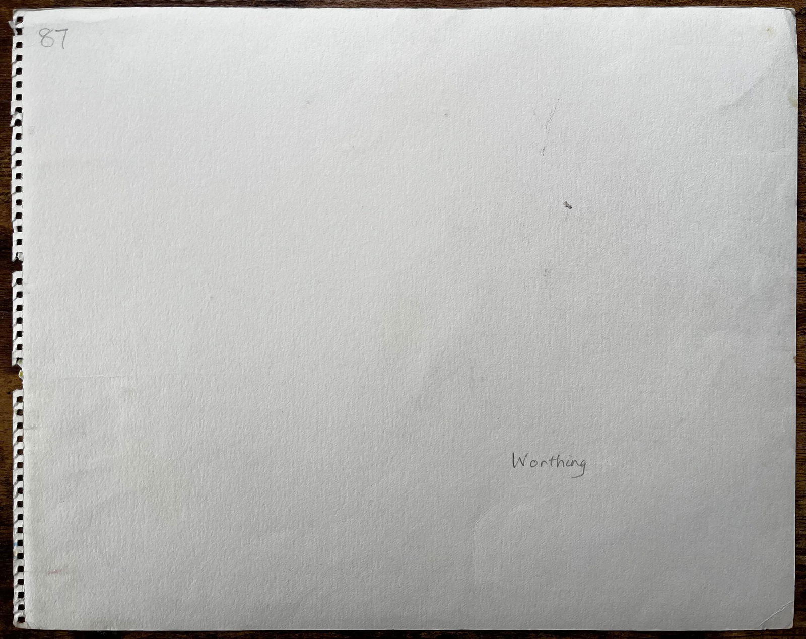 John Steane (b.1931); Worthing Seafront View with Pier Groynes and Promenade Architecture 1973, 1973 - 3