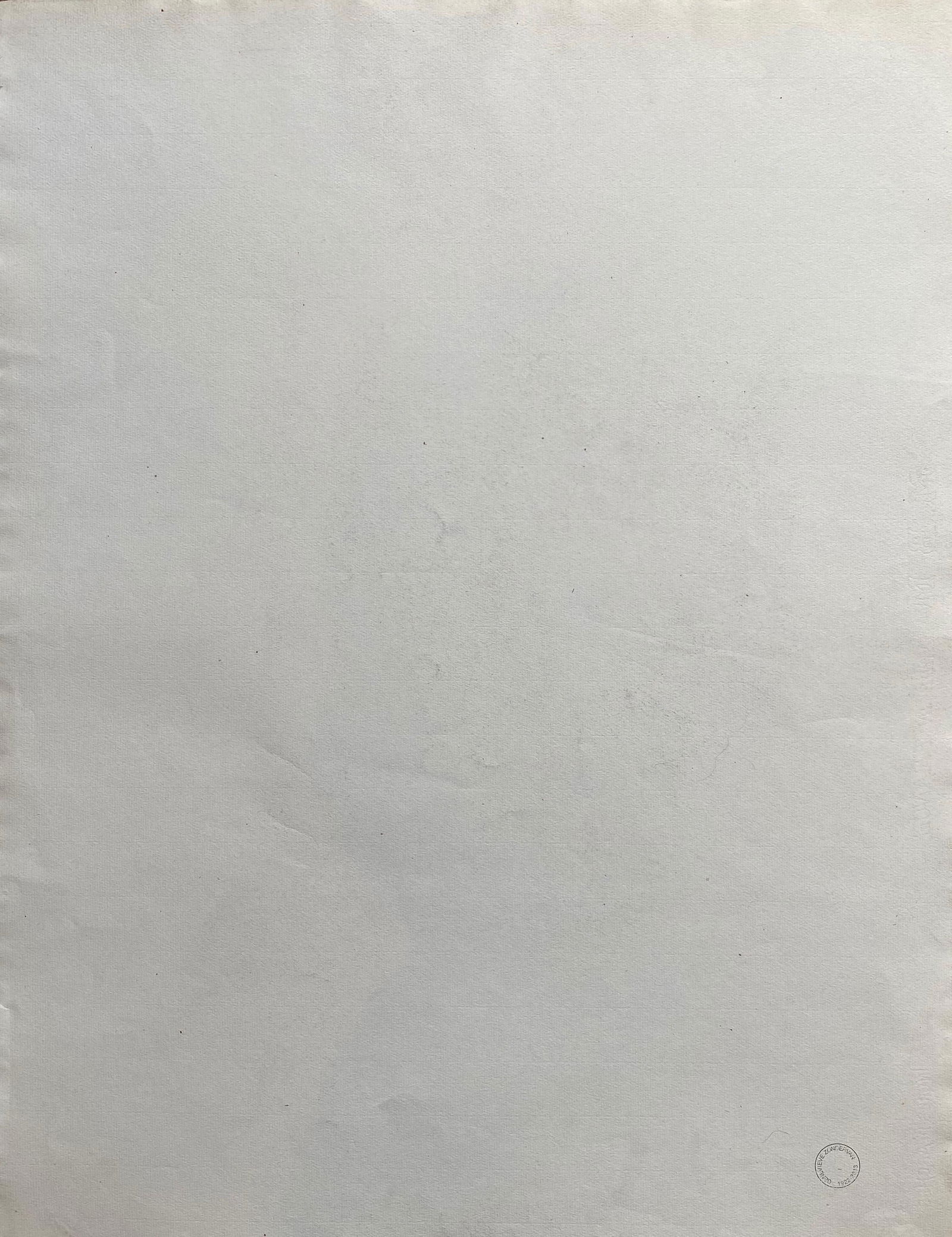 Mid 20th Century French Charcoal Drawing - Portrait of a Standing Figure Man, circa 1950s - 3