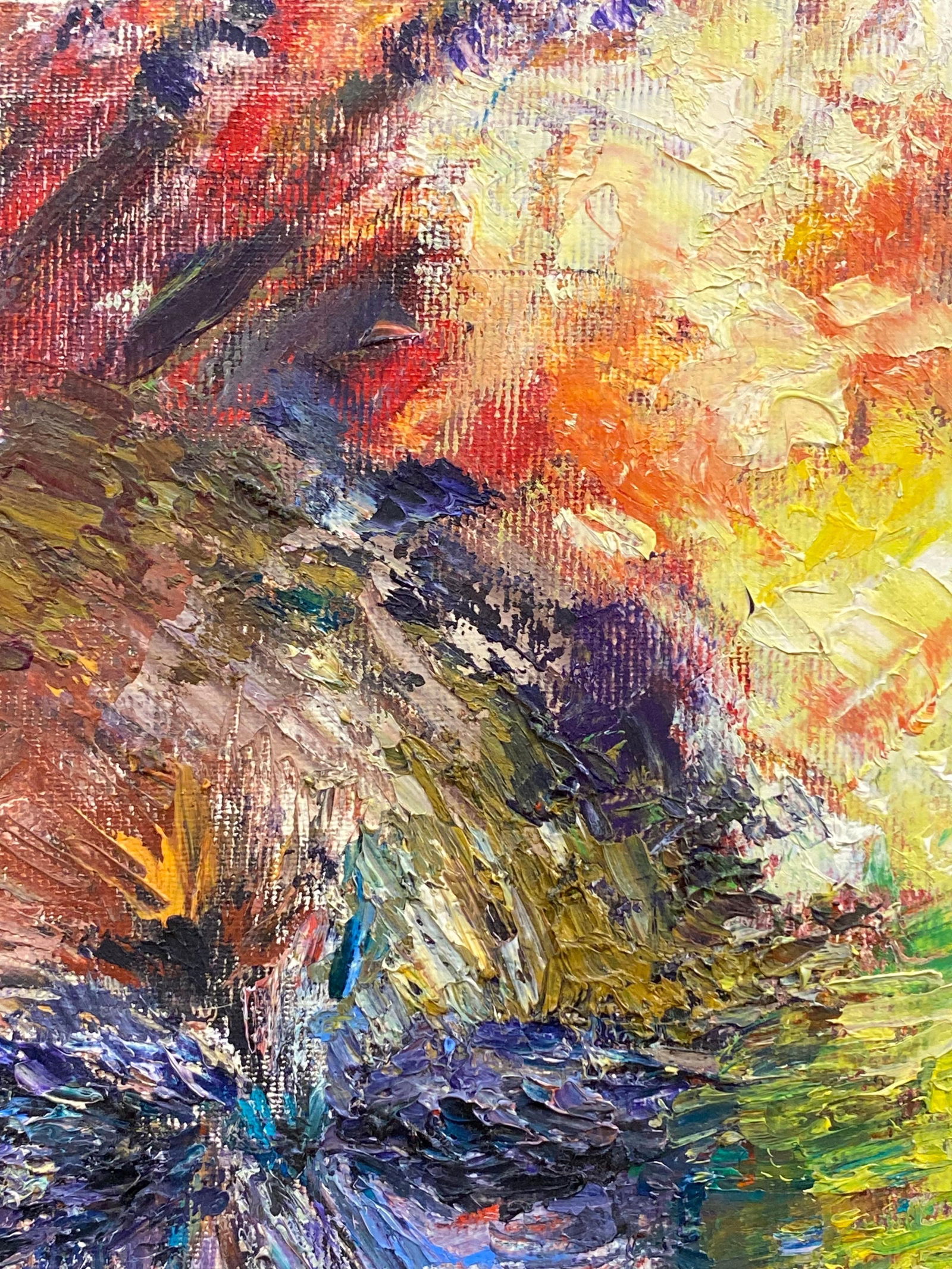 20th Century Original French Expressionist Portrait Oil Painting, 20th Century - 14