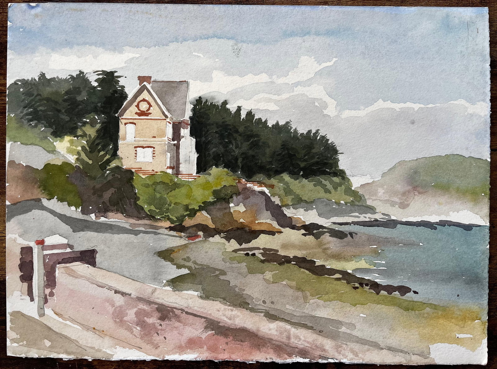 Anthony Herbert; Erquy Brittany Seaside Villa on Clifftop with Rocky Shoreline and Coastal Path, - 5