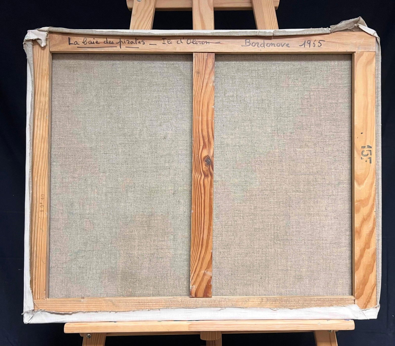 Georges Bordonove; Dramatic Coastal Seascape with Stormy Sky Expressive Textured Oil Painting, 1965 - 17