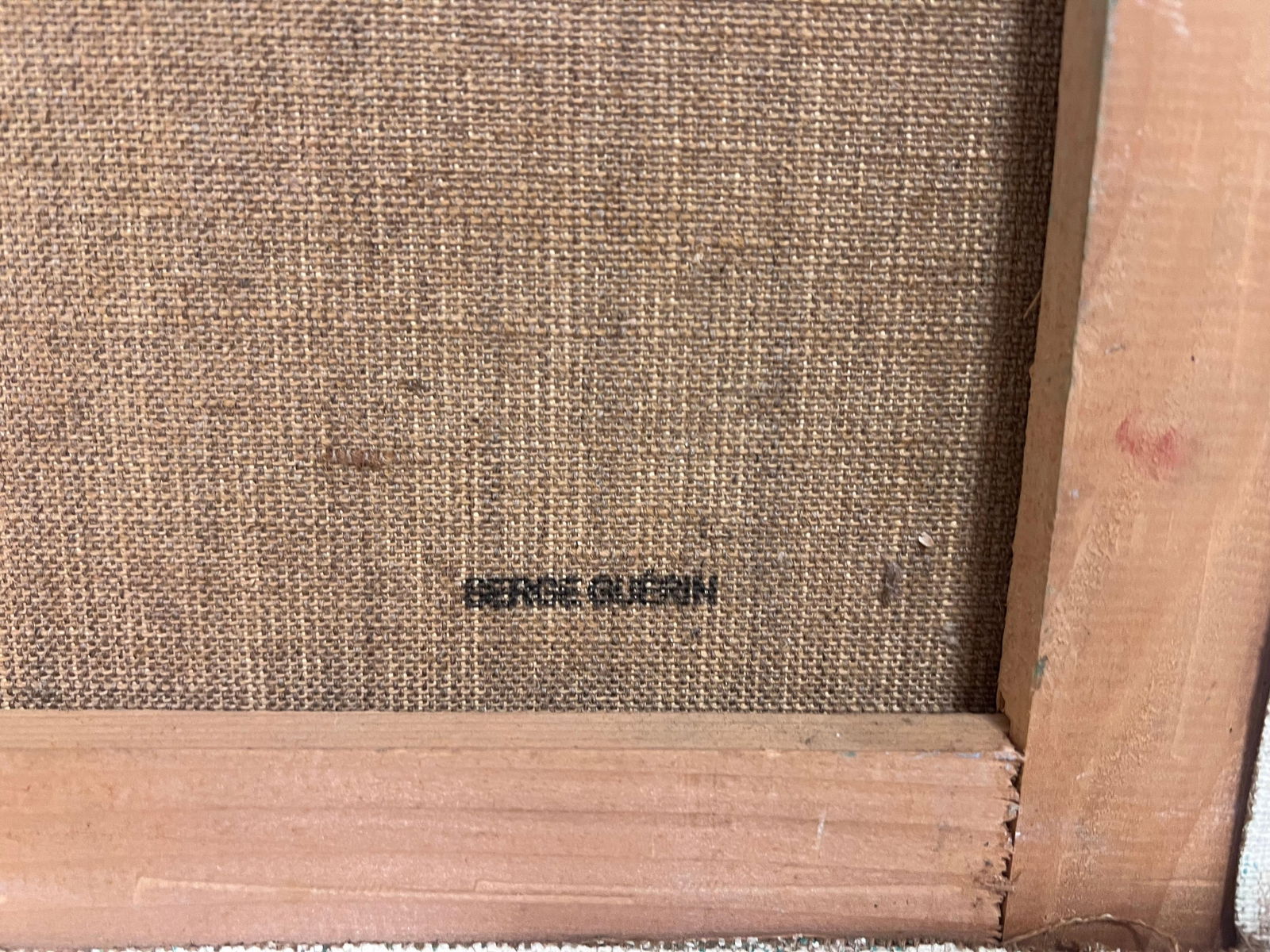 Serge Guerin (1916); Blue Geometric Spires in Turquoise Abstract Surrealist Composition Oil Painting - 3