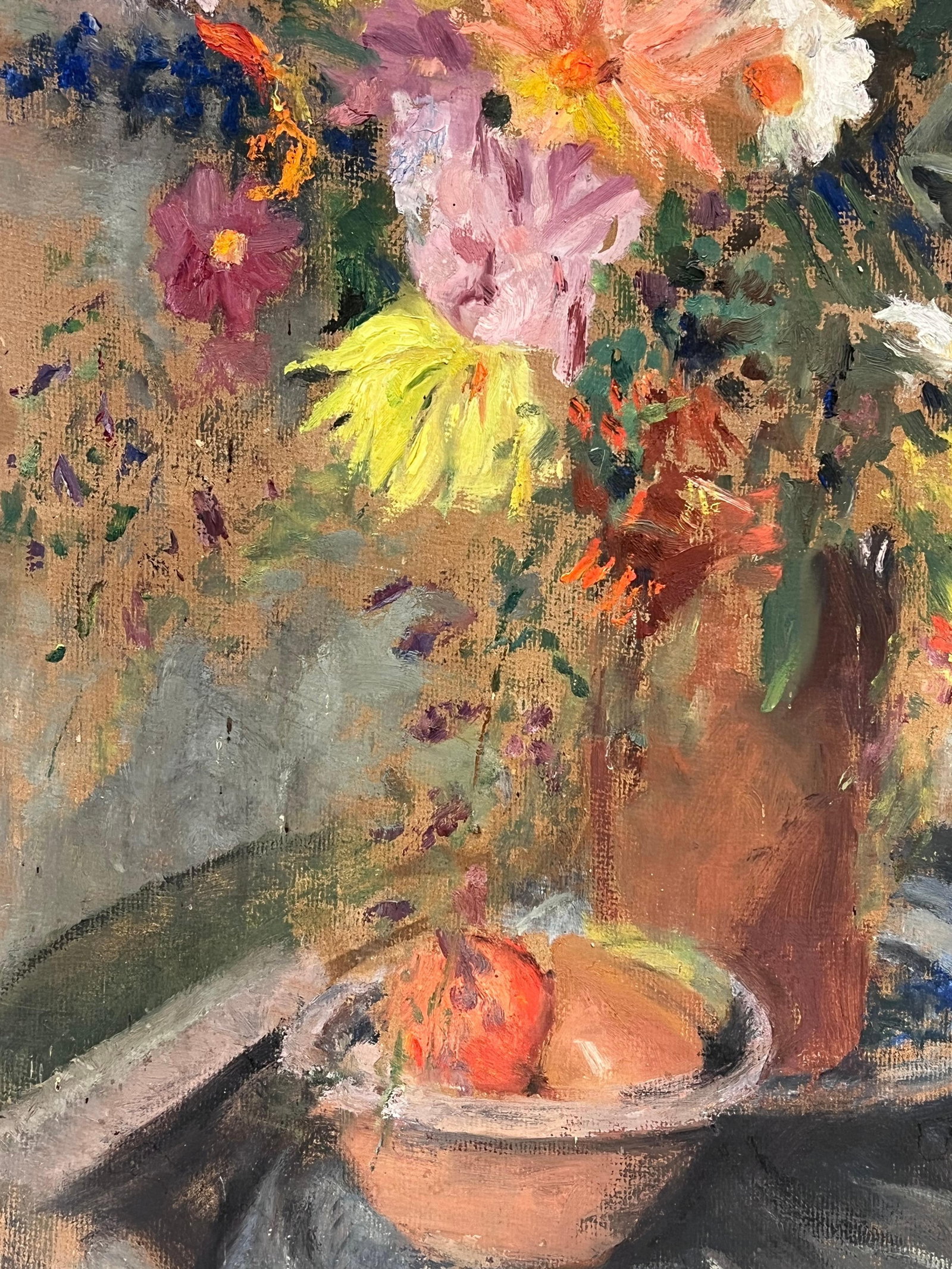 Cécile HERTZ-EYROLLES (1875-1974); Huge 1930s French Post-Impressionist Oil Profusion of - 11