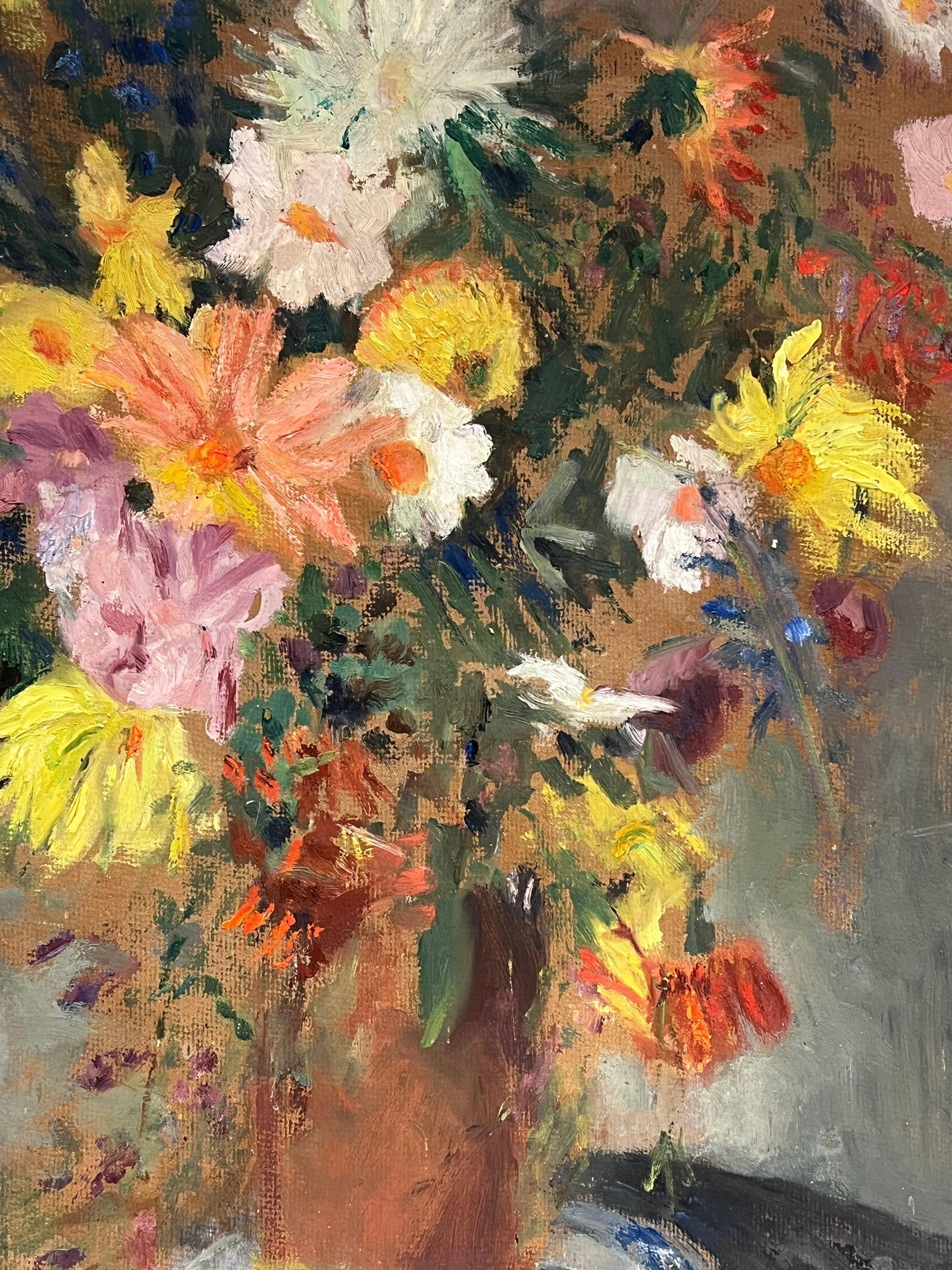 Cécile HERTZ-EYROLLES (1875-1974); Huge 1930s French Post-Impressionist Oil Profusion of - 12