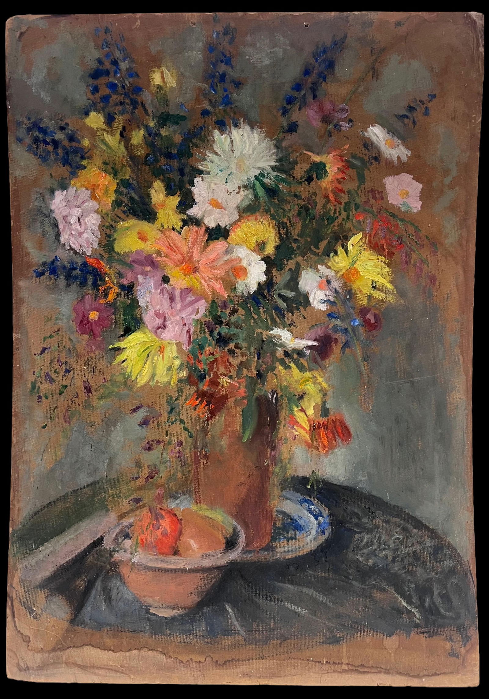 Cécile HERTZ-EYROLLES (1875-1974); Huge 1930s French Post-Impressionist Oil Profusion of - 5